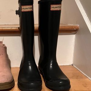 Kids Black Hunter boots